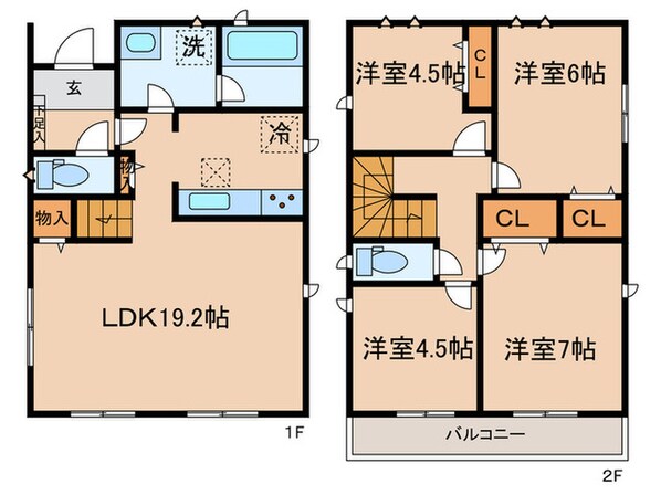 Kolet府中矢崎町#06の物件間取画像